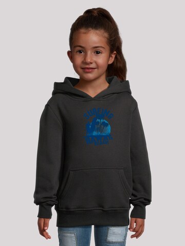 Sweat-shirt 'Hawaii Surf Beach Summer' F4NT4STIC en noir : devant