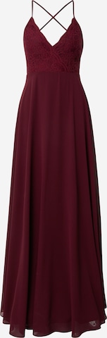 STAR NIGHT Evening dress in Red: front