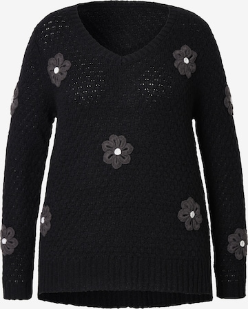 MIAMODA Pullover in Schwarz: Vorderseite
