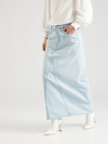 LEVI'S ® Rok 'ICONIC' in Blauw: voorkant