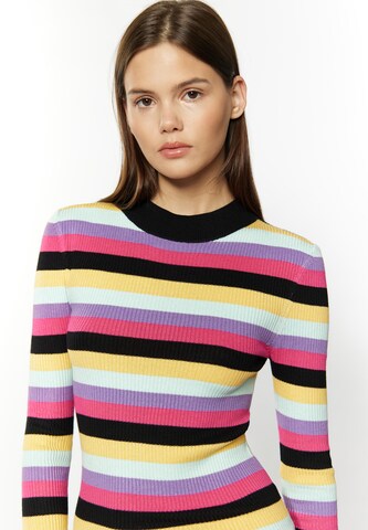 MYMO Knit dress 'Biany' in Mixed colours