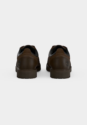 TIMBERLAND Šněrovací boty 'HERITAGE' – hnědá
