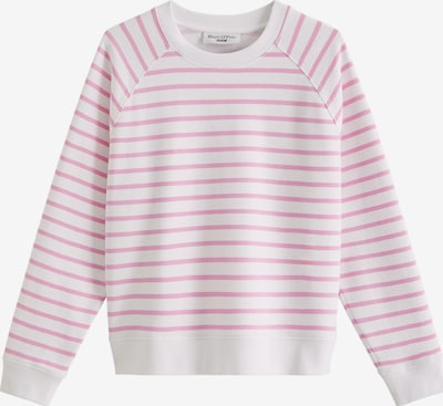 Marc O'Polo DENIM Collegepaita koossa XS värissä vaalea pinkki / valkoinen, Tuotenäkymä