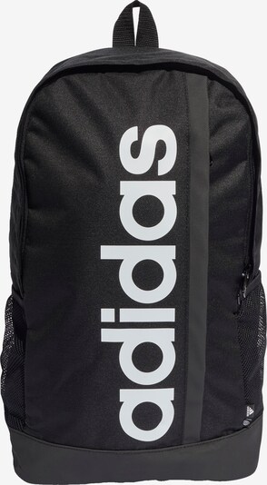 ADIDAS SPORTSWEAR Sports backpack 'Essentials Linear' in Black / White, Item view