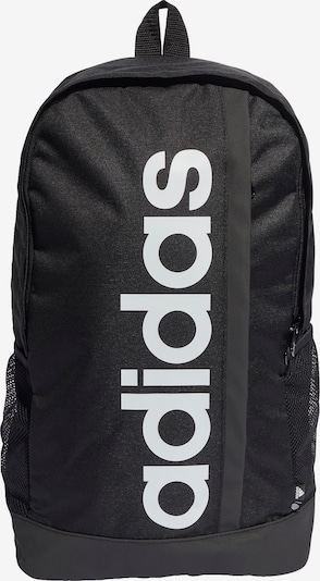 ADIDAS SPORTSWEAR Sac à dos de sport 'Essentials Linear' en noir / blanc, Vue avec produit