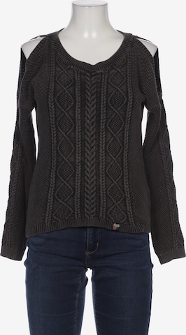 Superdry Sweater & Cardigan in M in Brown: front