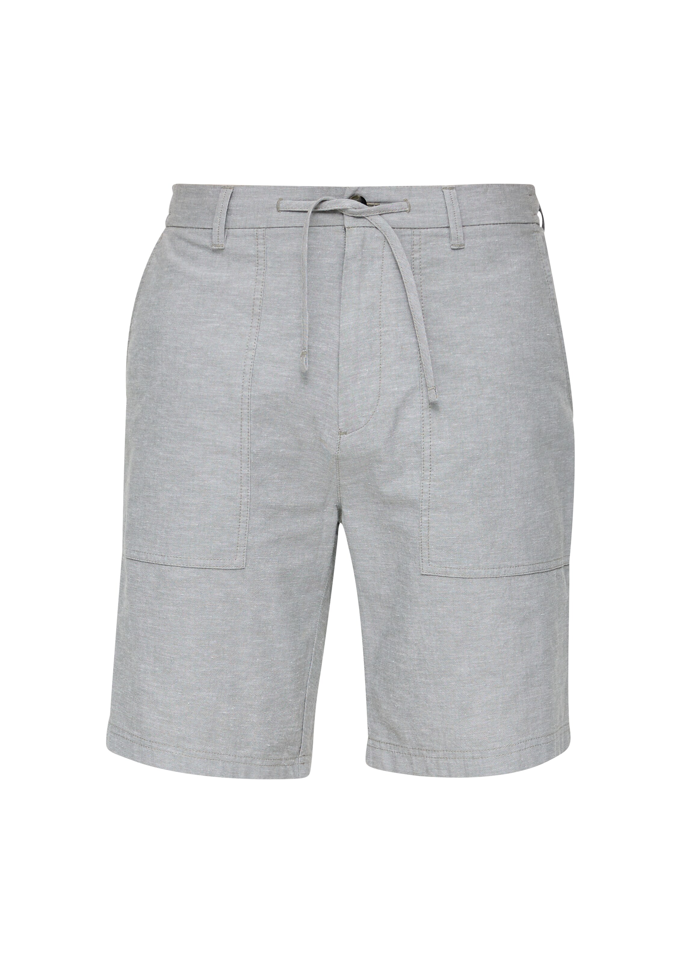 Pantalon chino s.Oliver en gris : devant