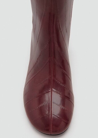 MANGO Ankle Boots 'Mimi' in Red