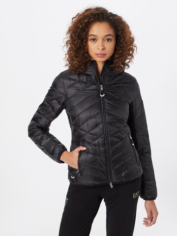 EA7 Emporio Armani Athletic Jacket 'HIE801' in Black: front