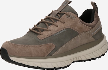 SALAMANDER Platform trainers in Grey: front