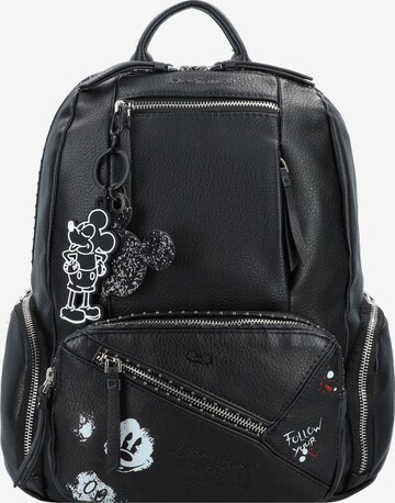 Desigual Rucksack 'Disney' in Schwarz: predná strana