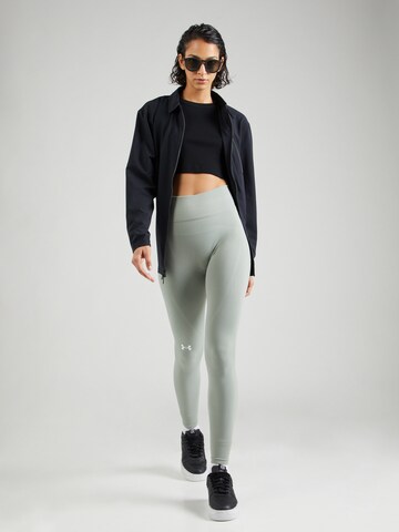 UNDER ARMOUR Skinny Spodnie sportowe w kolorze zielony