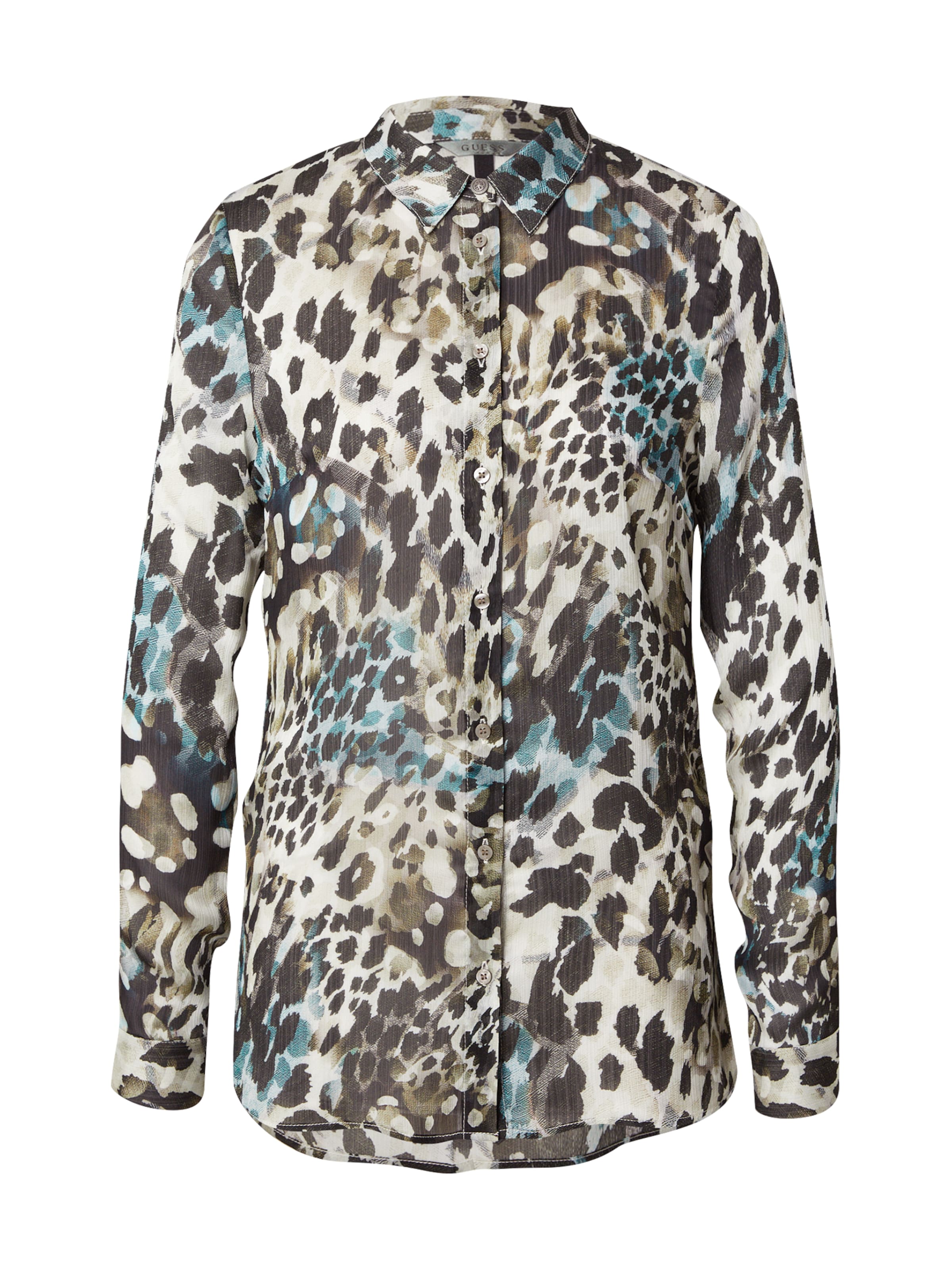 GUESS Blúz 'CLOUIS' - barna: elől