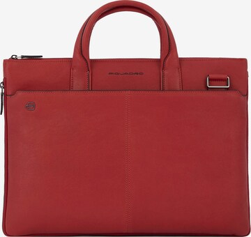 Piquadro Document Bag in Red: front