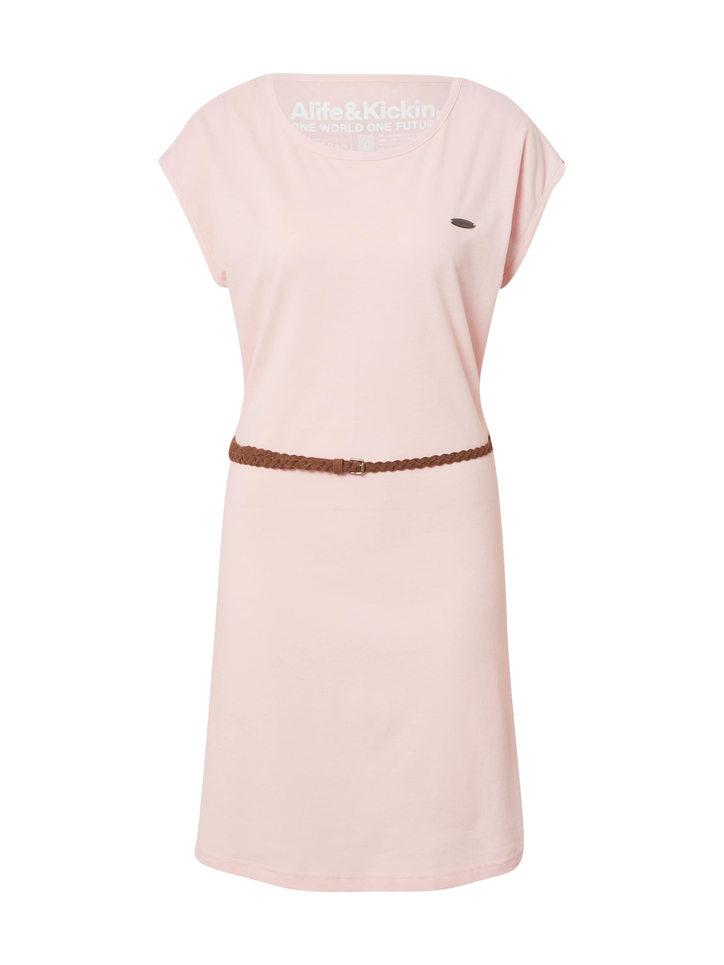 alife & kickin Jurk 'ElliAK' in Roze: voorkant