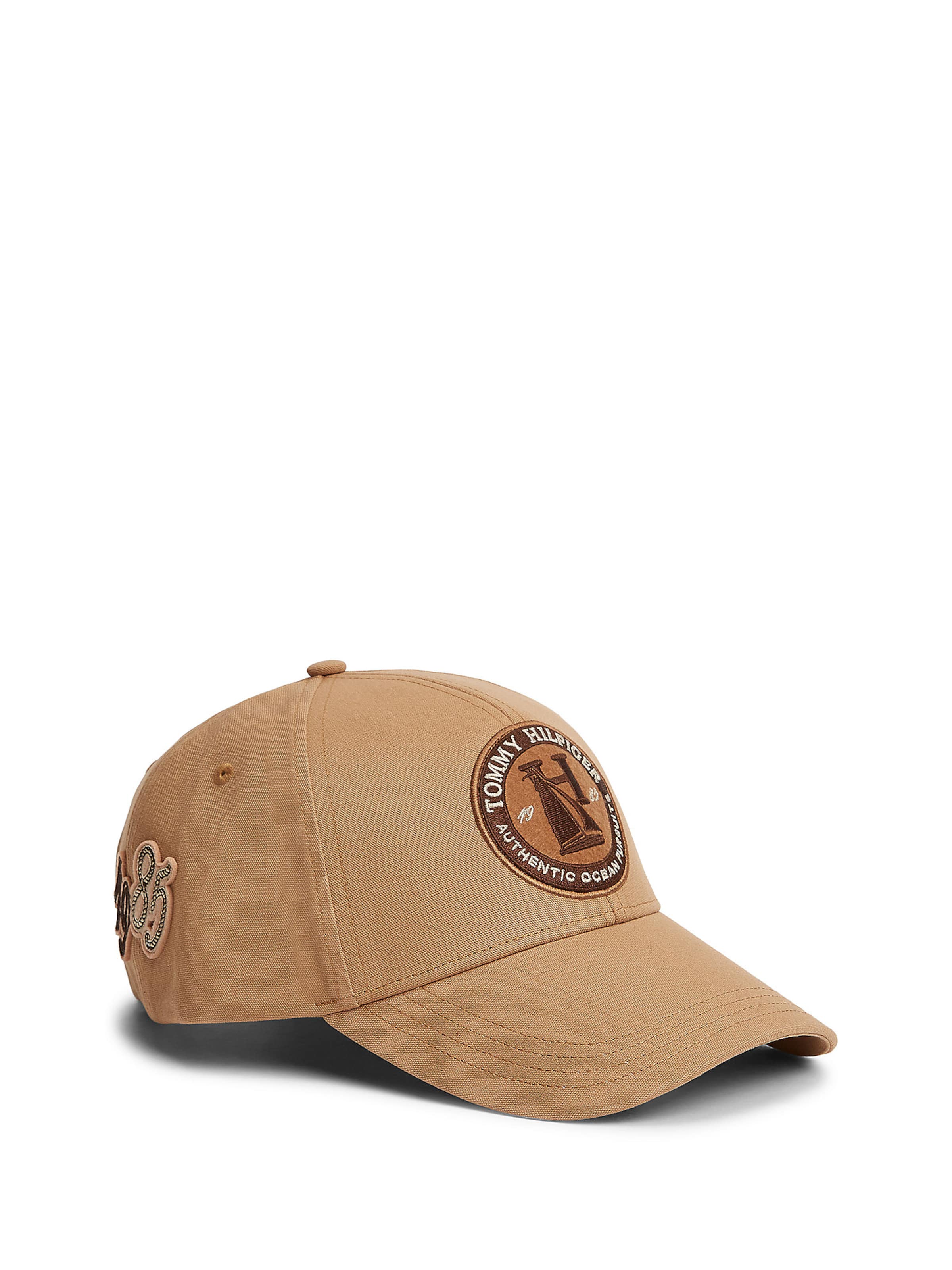TOMMY HILFIGER Casquette en 55-60 en marron, Vue avec produit
