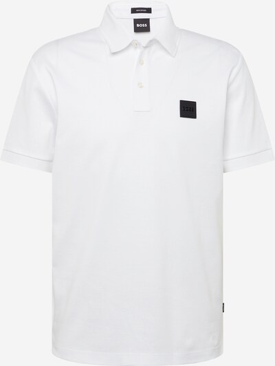 BOSS T-shirt 'Parlay 143' i svart / vit, Produktvy
