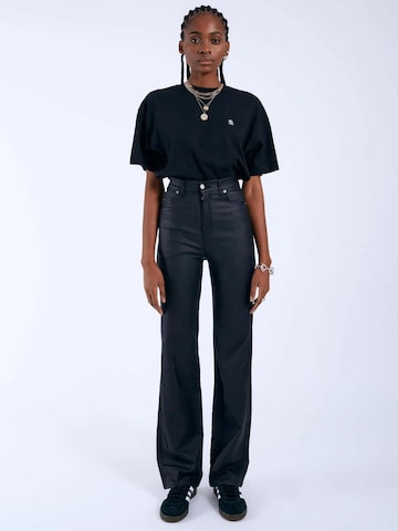 Dr. Denim Slim fit Jeans 'Moxy High Straight Jeans' in Black