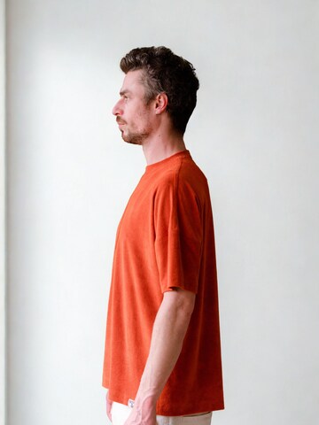 Seek 'n Hide Shirt 'Oversized Towel Tee' in Orange