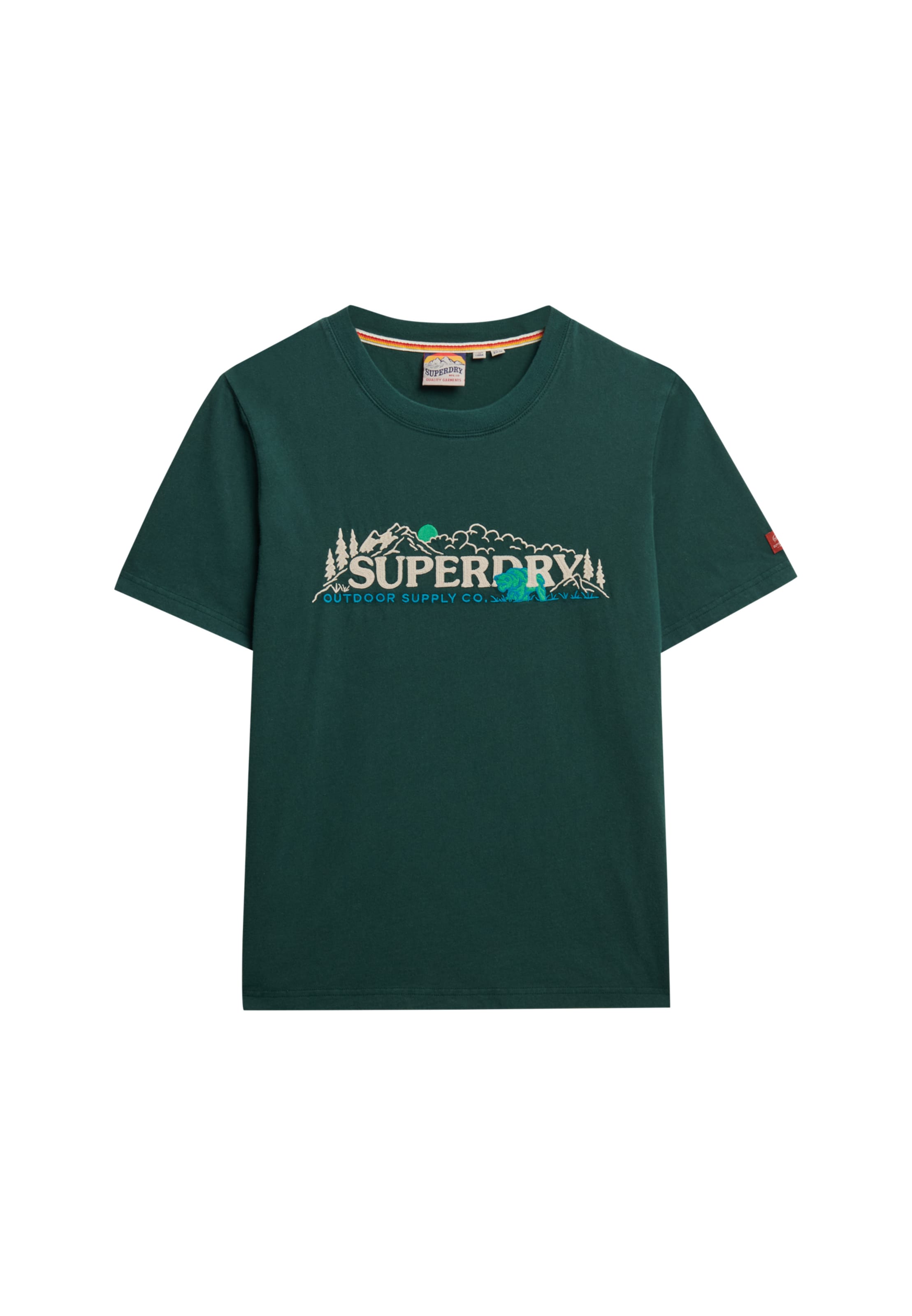 Superdry Shirt in Green: front