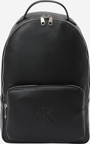 Calvin Klein Jeans Batoh – černá: přední strana