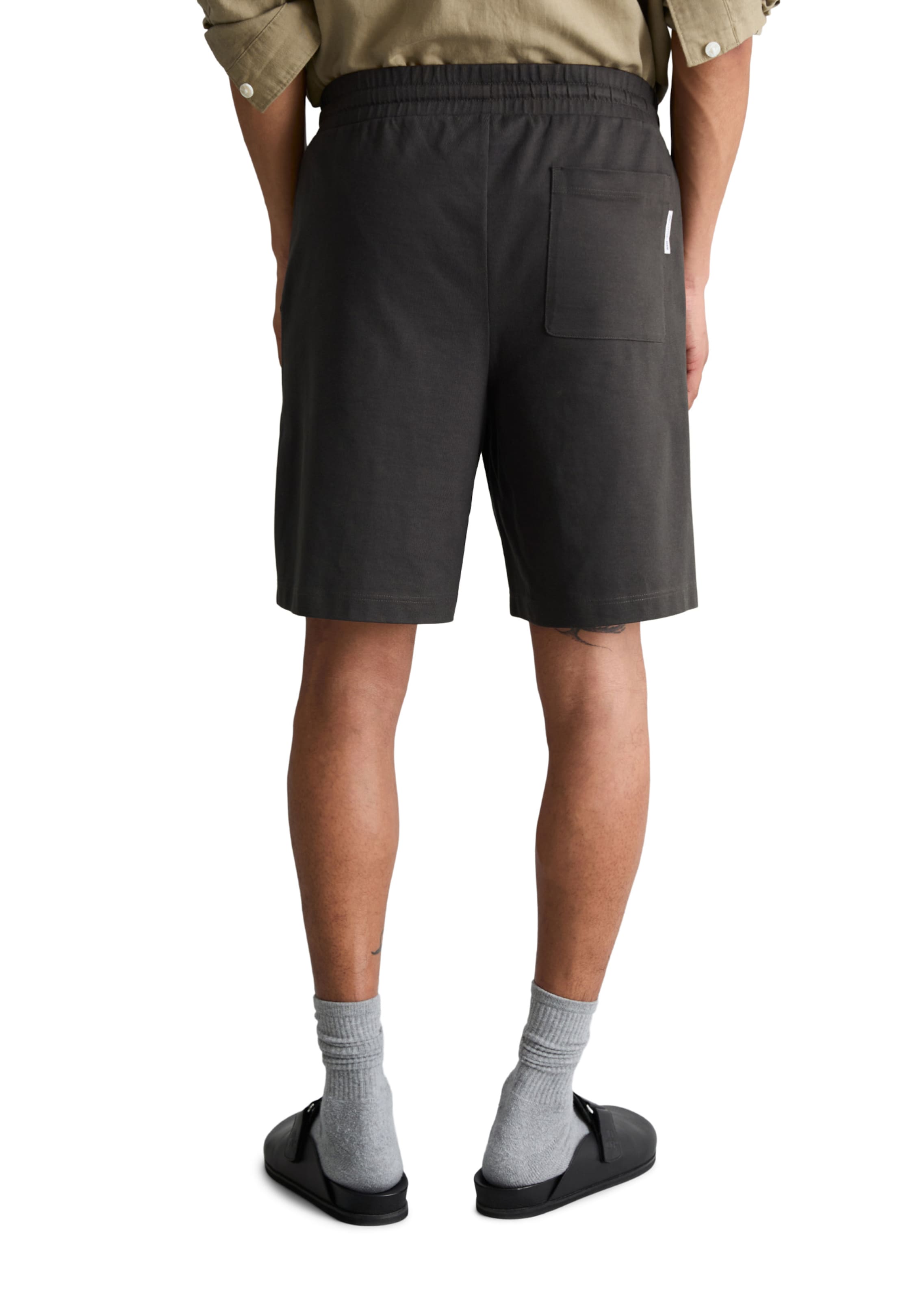 Marc O'Polo DENIM Loose fit Trousers 'DfC' in Grey