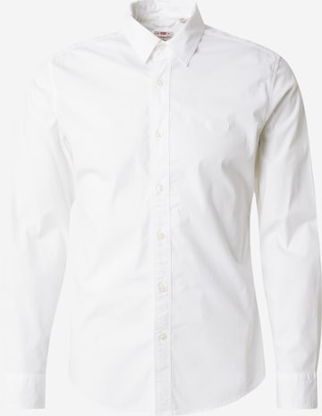 LEVI'S ® Рубашка 'Battery Housemark Slim Fit Shirt' в Белый: спереди