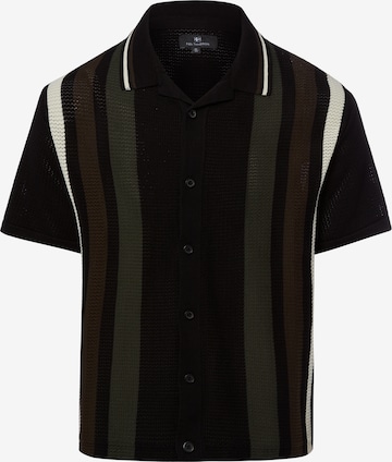 Chemise 'Eric' Nils Sundström en noir : devant