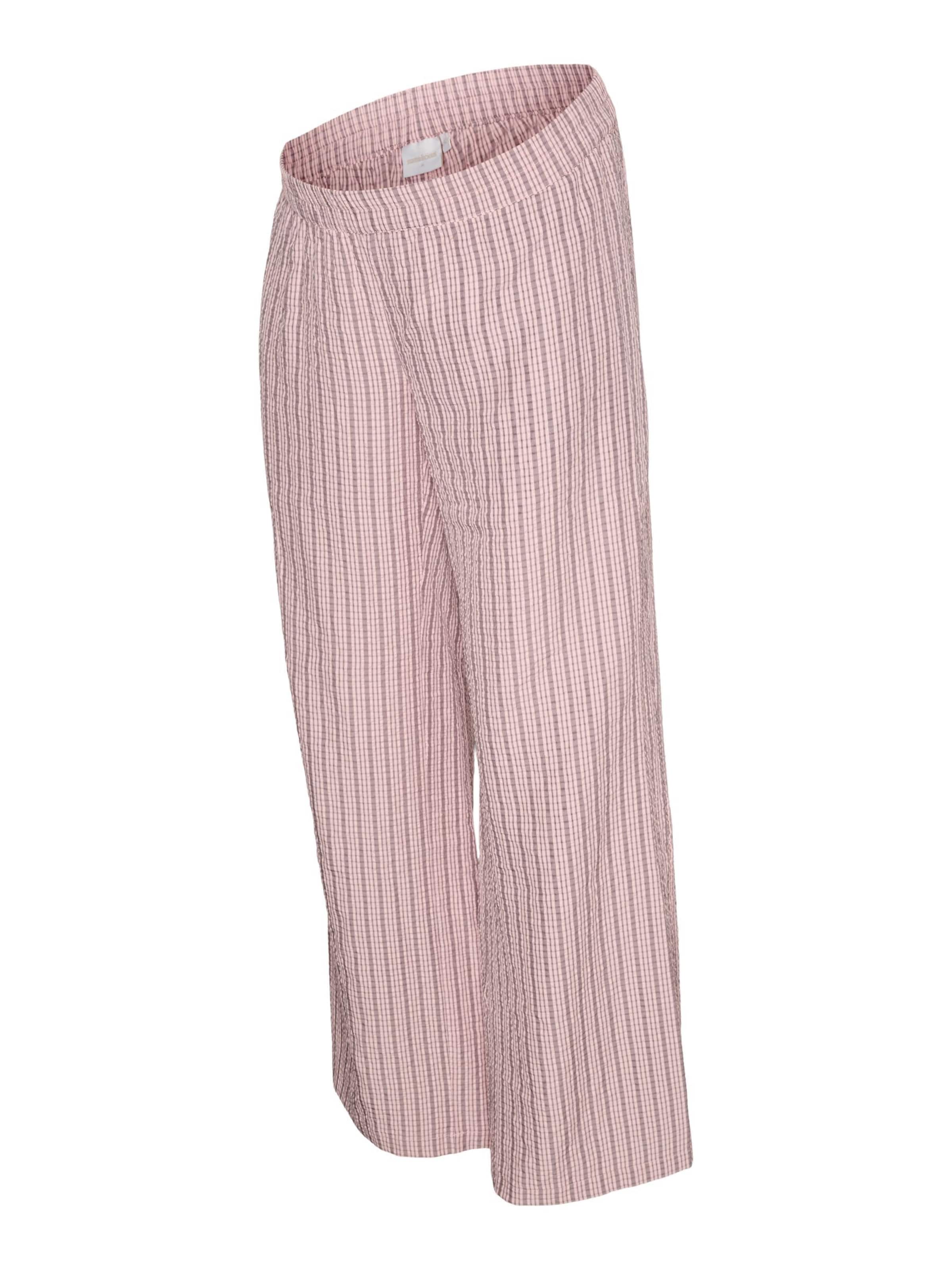 MAMALICIOUS Broek in de kleur Grijs / Rosa, Productweergave