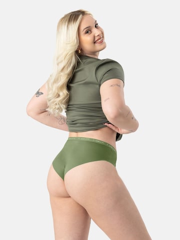 LEAFLETIC - Panti 'Leafletic Women’s Mid Rise Hipsters/Brief' en verde