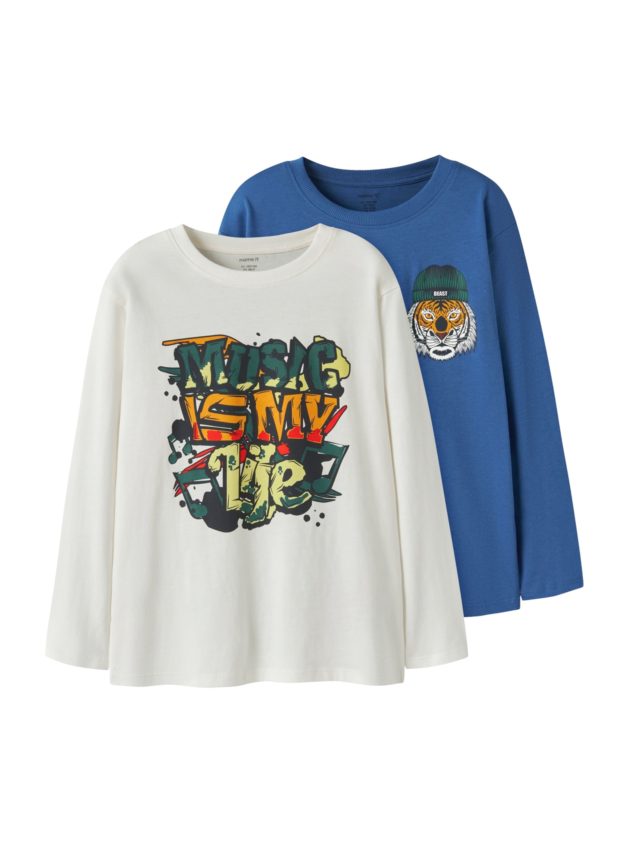 NAME IT - Camiseta 'NKMVELDO' en azul: frente