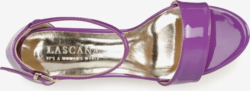 LASCANA Strap sandal in Purple