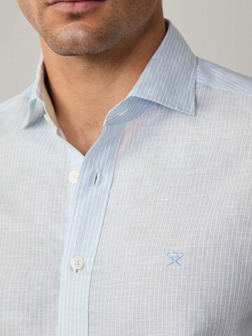 Hackett London Regular Fit Hemd in Blau