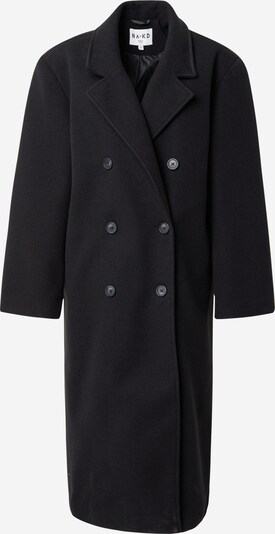 Palton de primăvară-toamnă NA-KD pe negru, Vizualizare produs