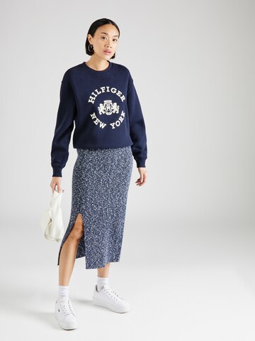 TOMMY HILFIGER Sweatshirt in Blau