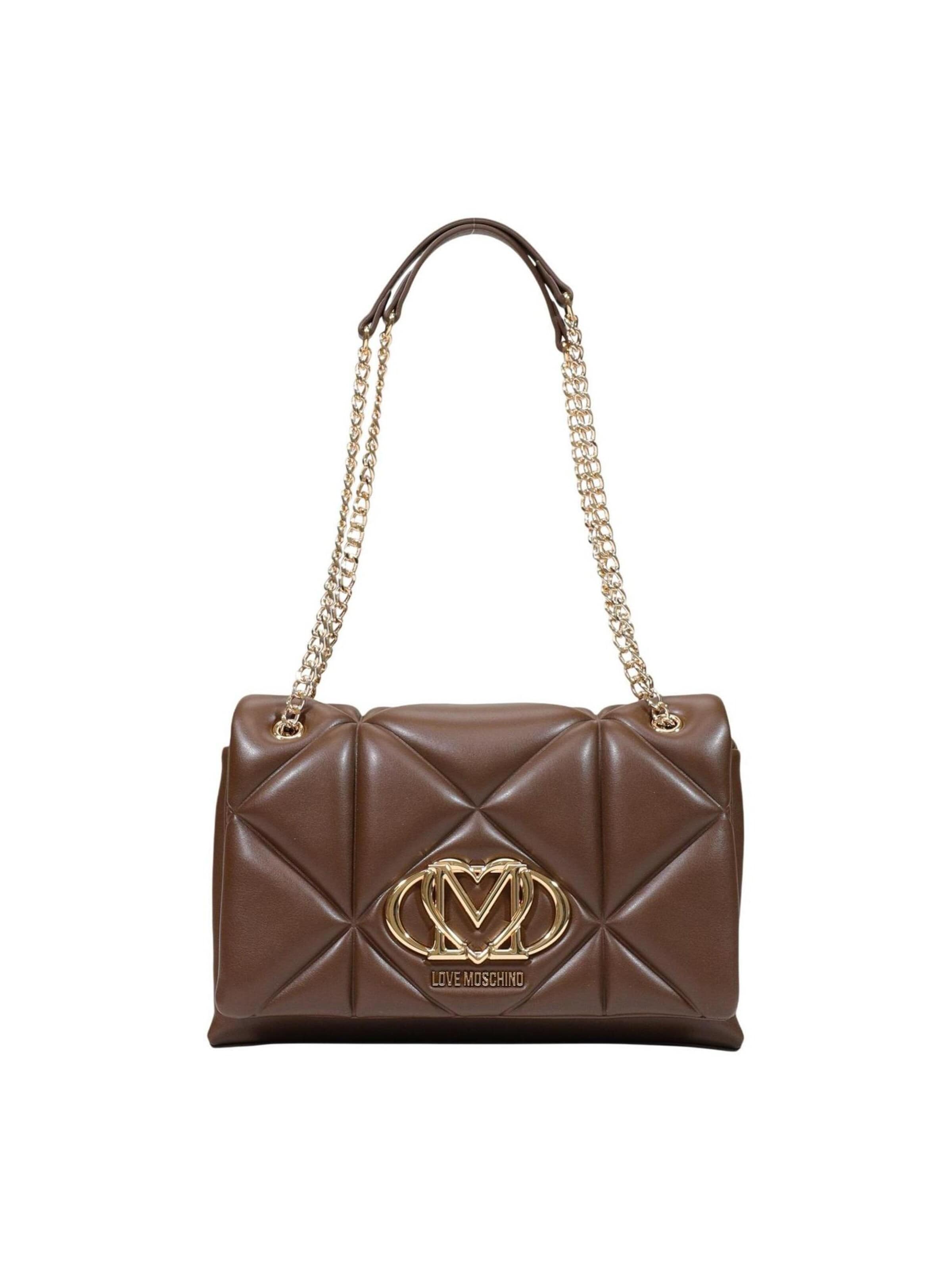 Borsa a spalla 'JC4041PP' di Love Moschino in marrone: frontale