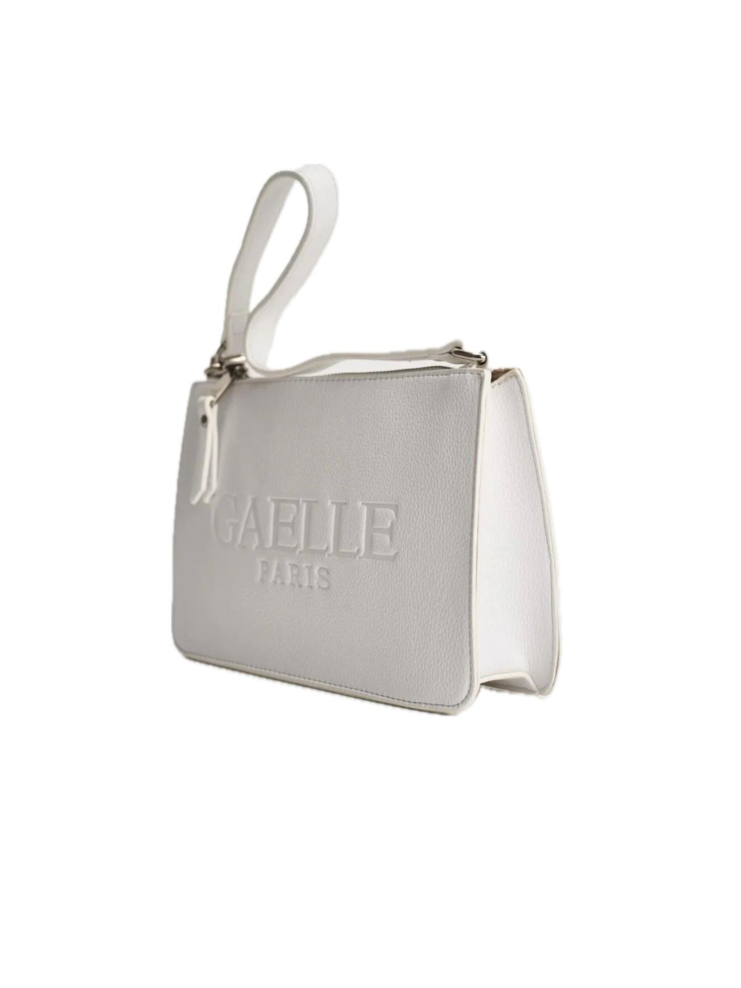 Borsa a spalla 'GAACW03093' di Gaelle Paris in bianco