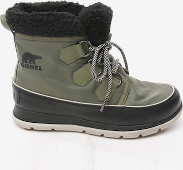 SOREL Dress Boots in 37 in Green: front