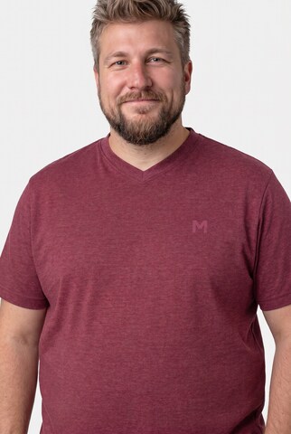 Men Plus T-Shirt in Rot