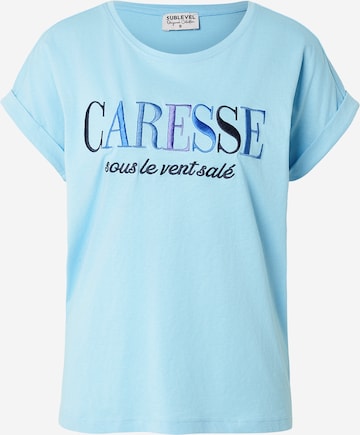 Sublevel Тениска в синьо: отпред