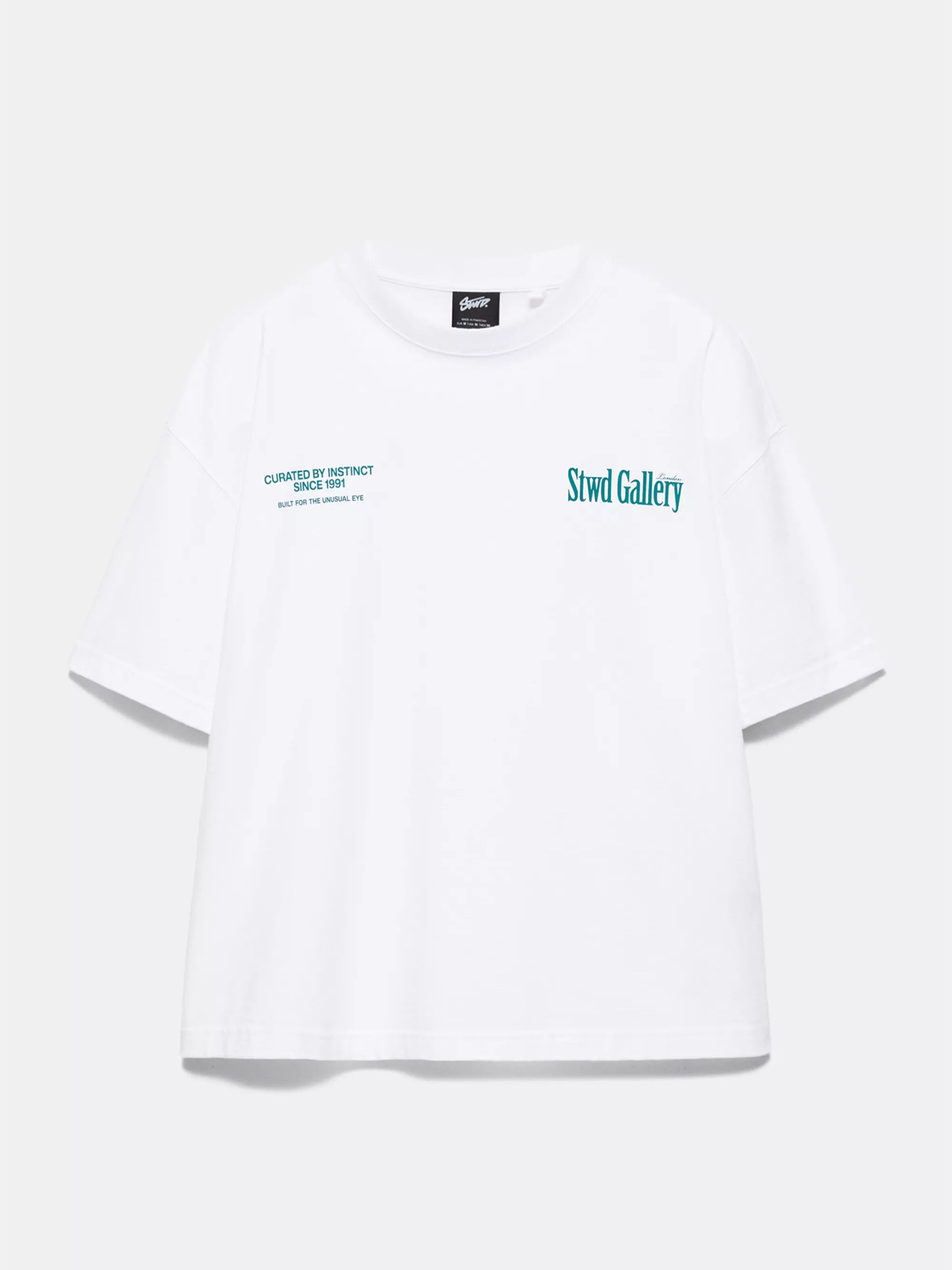 Pull&Bear Tričko 'STWD', veľkosť XS - biela, Produkt