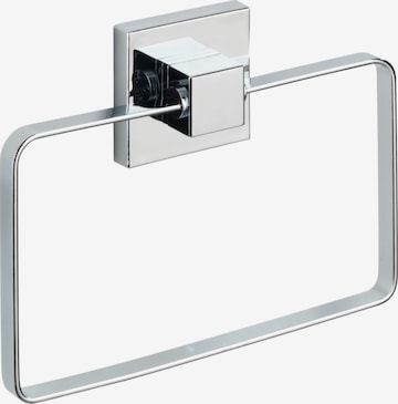 Wenko Handtuchring 'Vacuum-Loc® Quadro' in Silber: Vorderseite