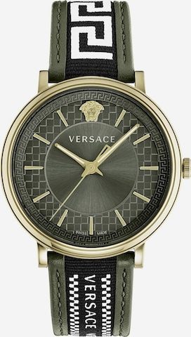 VERSACE Analoguhr in Grün: Vorderseite