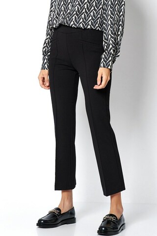 TONI Regular Broek in Zwart: voorkant