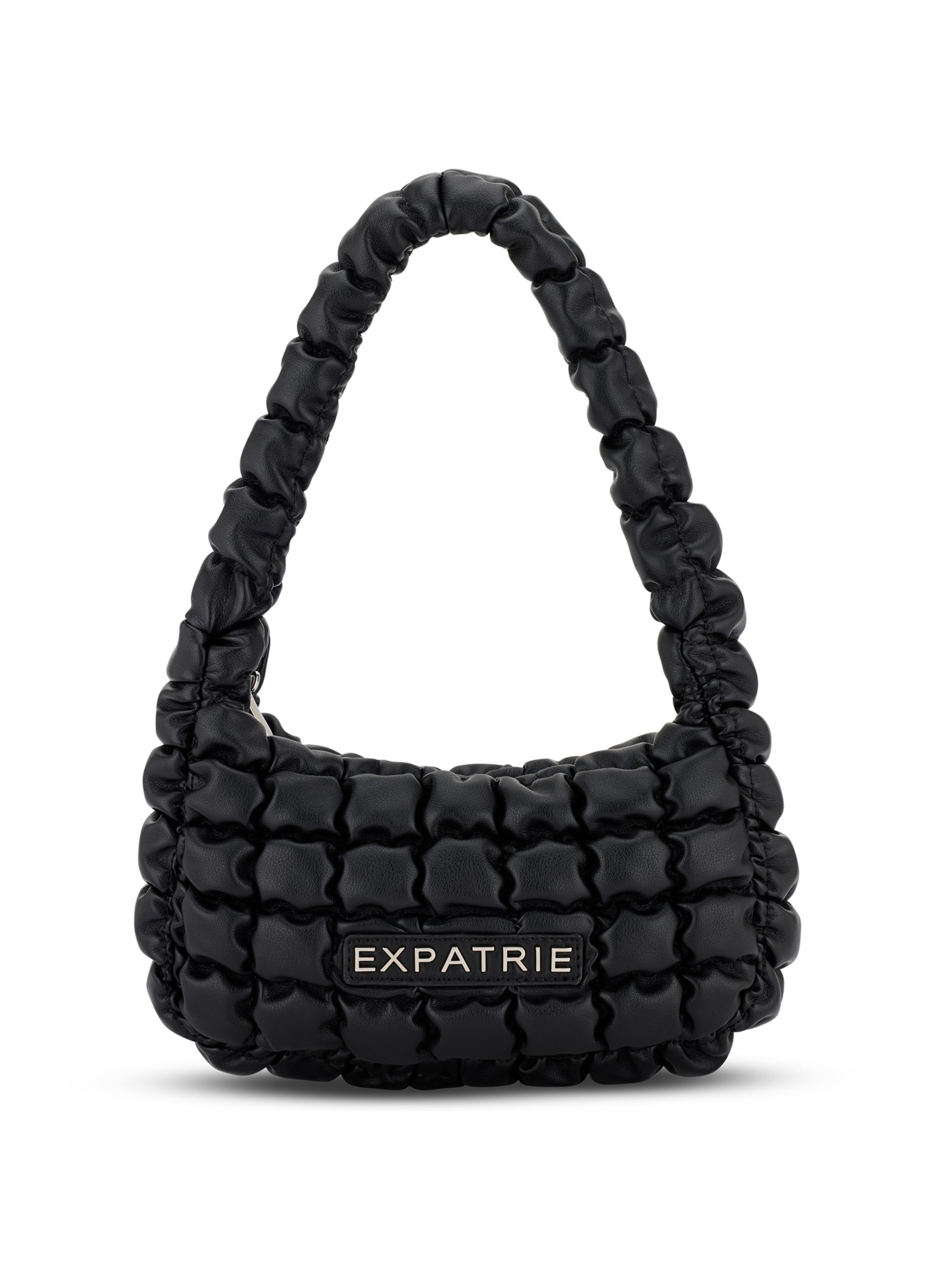 Expatrié Taška přes rameno 'Pippa Small' – černá: přední strana