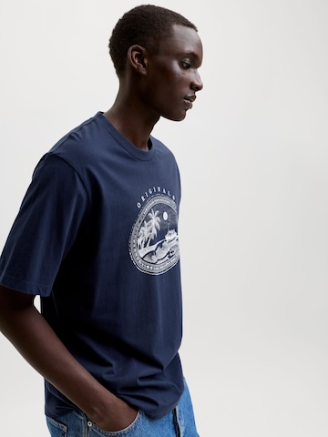 JACK & JONES T-Shirt in Blau