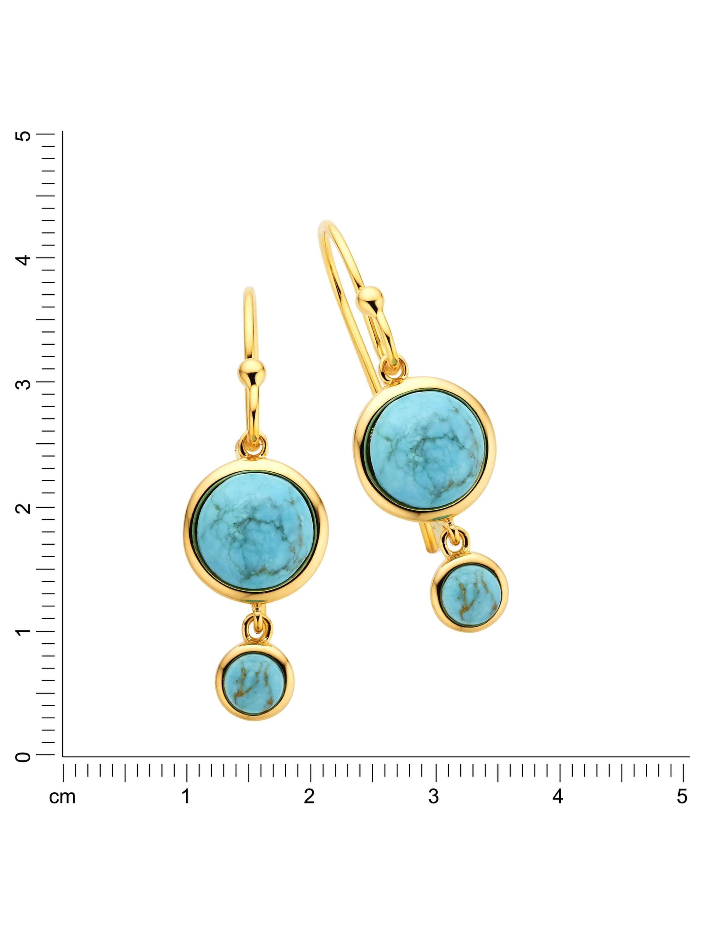 Zeeme Earrings in Gold