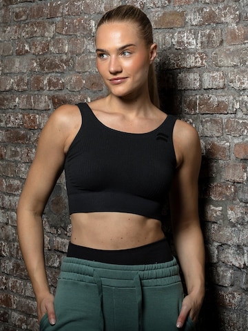 Low Support Soutien-gorge de sport 'Seamless Essential' Fortex Fitness en gris