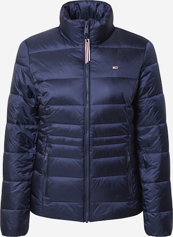 Tommy Jeans Tussenjas in Blauw: voorkant