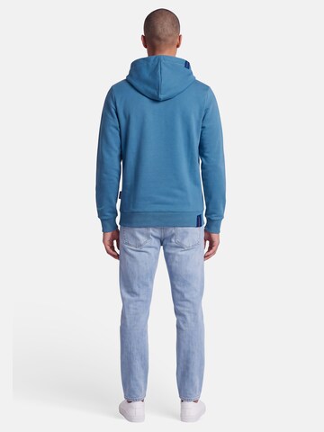 salzhaut Sweatshirt 'Heff - Moin' in Blue: back